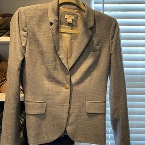 Grey J crew blazer